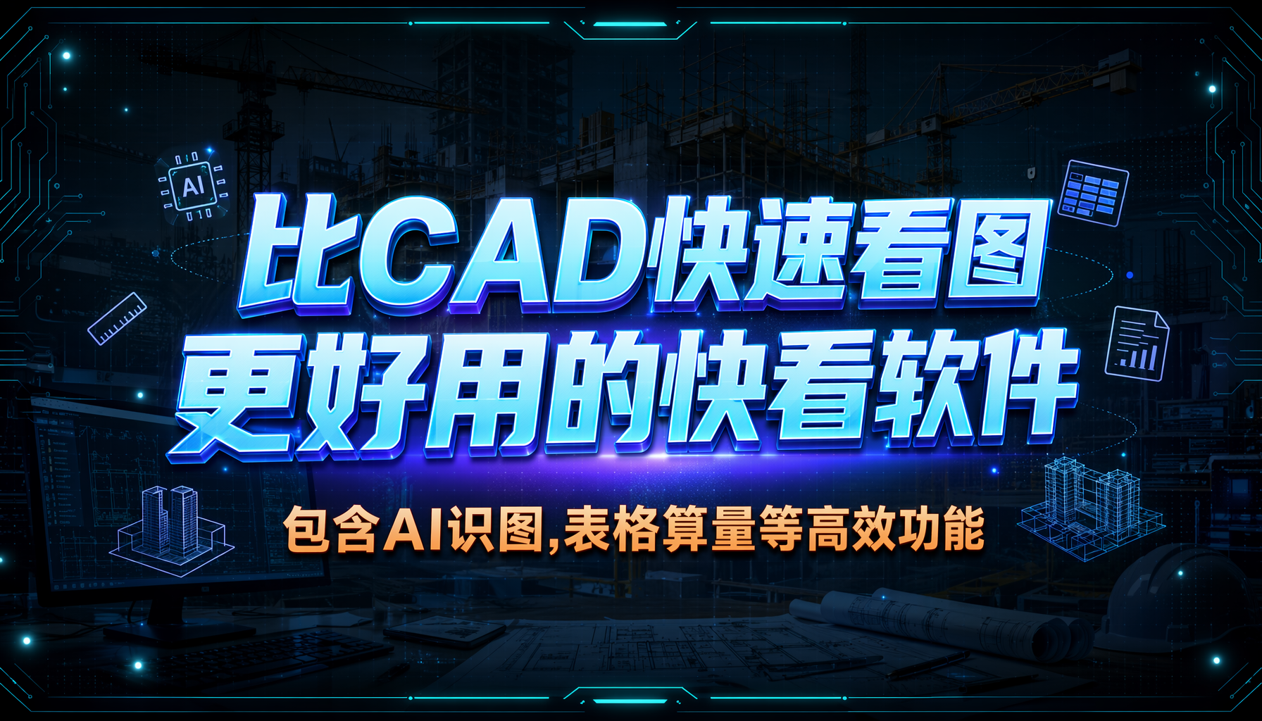 比CAD快速看图更好用的快看软件